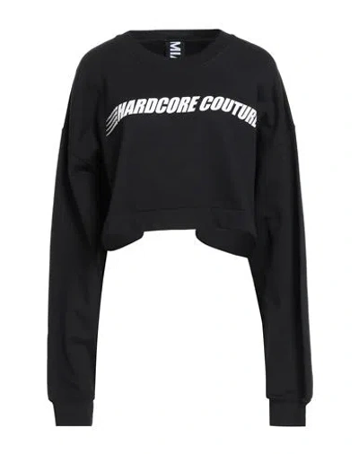 Mia-iam Woman Sweatshirt Black Size Onesize Polyester, Cotton