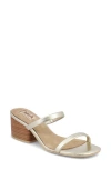 Mia Isabeli Slide Sandal In Gold