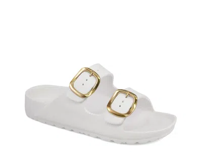 Mia Jasmin Sandal In White