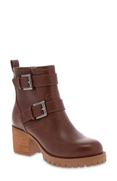 Mia Jessi Platform Bootie In Luggage