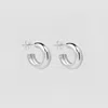 Mia Jewelry The Mini Silver Hailey Hoops
