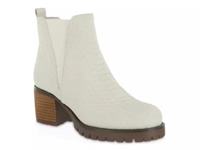 Mia Jody Chelsea Boot In White
