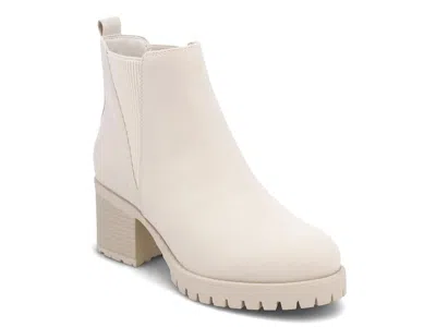 Mia Jody Chelsea Boot In White