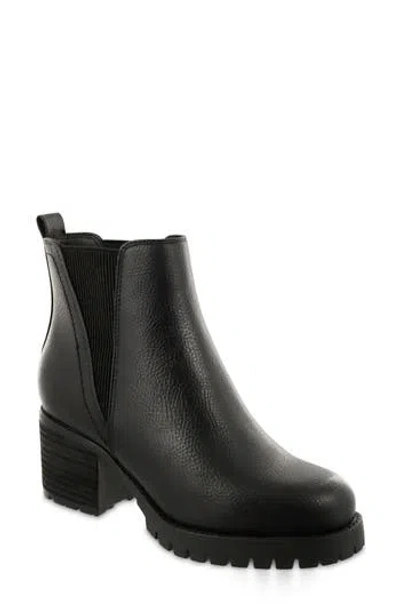 MIA MIA JODY LUG SOLE PLATFORM CHELSEA BOOT