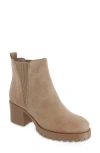 Mia Jody Lug Sole Platform Chelsea Boot In Sahara