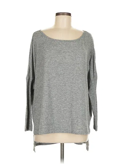Pre-owned Mia Joy 3/4 Sleeve T-shirt In Gray