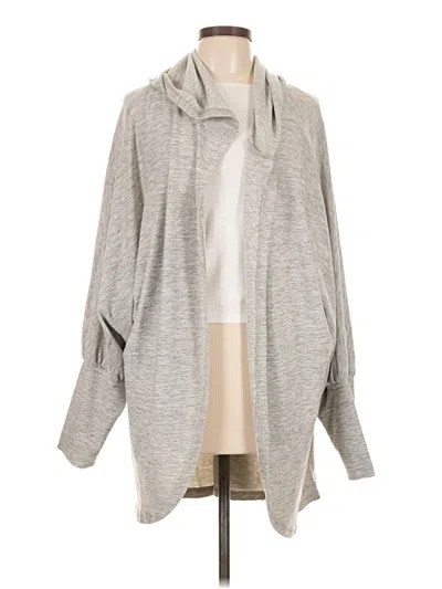Pre-owned Mia Joy Cardigan Sweater In Gray