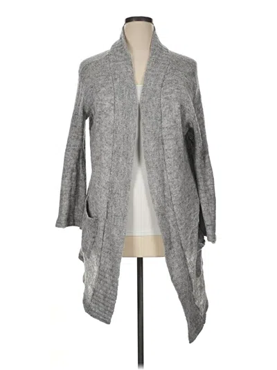 Pre-owned Mia Joy Cardigan Sweater In Gray