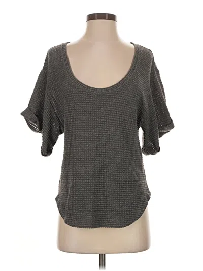 Pre-owned Mia Joy Cardigan Sweater In Gray