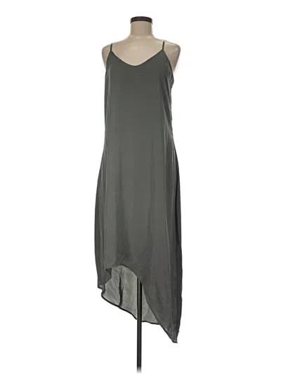 Pre-owned Mia Joy Casual Dress In Gray