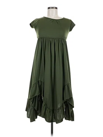 Pre-owned Mia Joy Casual Dress In Green