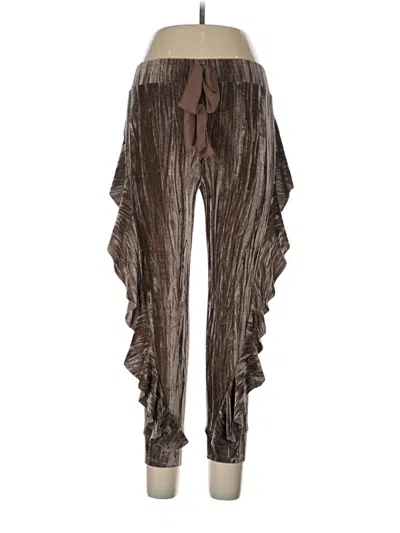 Pre-owned Mia Joy Casual Pants In Brown