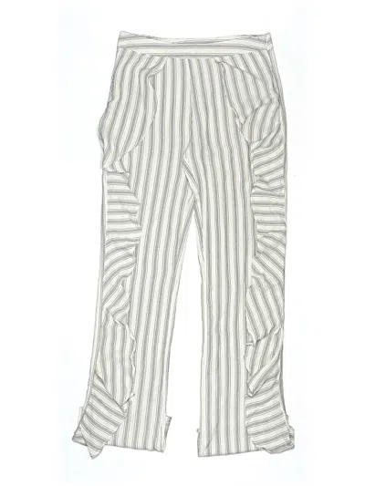 Pre-owned Mia Joy Kids' Casual Pants In White