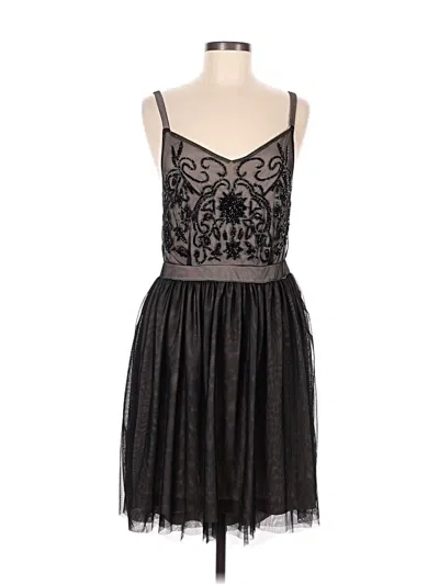Pre-owned Mia Joy Cocktail Dress In Black