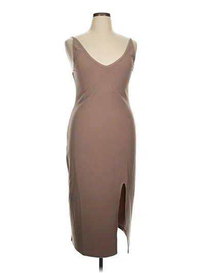 Pre-owned Mia Joy Cocktail Dress In Brown
