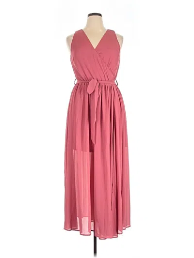 Pre-owned Mia Joy Cocktail Dress In Pink