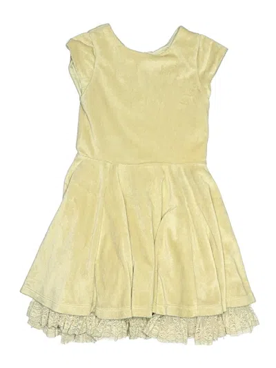 Pre-owned Mia Joy Kids' Dress In Yellow