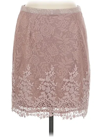 Mia Joy Formal Skirt In Brown