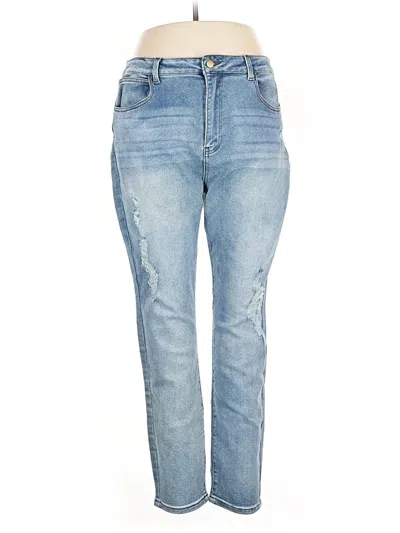 Pre-owned Mia Joy Jeans In Blue
