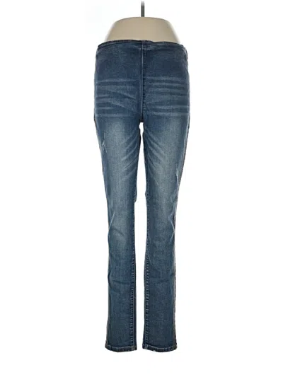 Pre-owned Mia Joy Jeggings In Blue