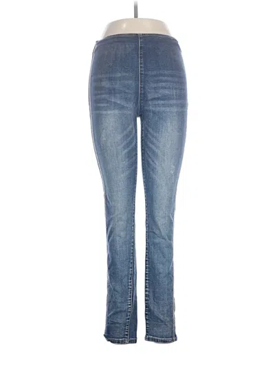 Pre-owned Mia Joy Jeggings In Blue