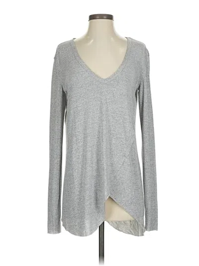 Pre-owned Mia Joy Long Sleeve T-shirt In Gray