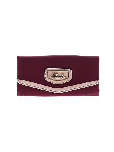 Pre-owned Mia K. Farrow Collection Wallet In Burgundy
