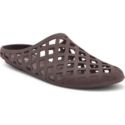Mia Kandie Jelly Mule In Brown