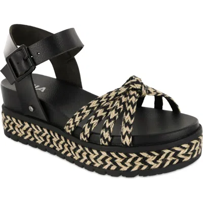 Mia Kehlani Platform Sandal In Black/natural