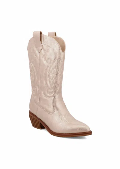 Mia Kelsha Boot In Gold