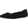 Mia Kerri-t Womens Solid Textured Flat Shoes In Multi