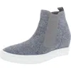 Mia Khloey Womens Slip On Ankle Booties In Gray