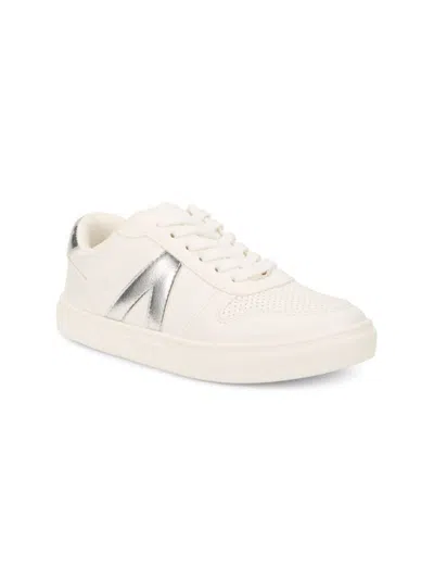 Mia Kid's Alta Metallic Trim Sneakers