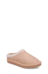 Mia Kids' Downee Scuff Slipper In Beige