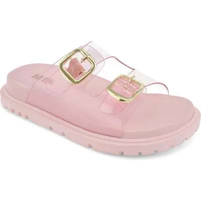 Mia Kids' Elodee Clear Slide Sandal In Pink Tpu