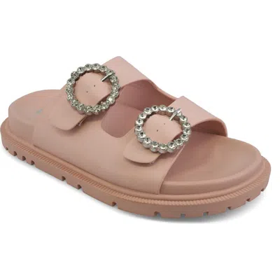 Mia Kids' Elodee Too Slide Sandal In Pink