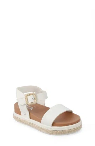 Mia Kids' Jenise Platform Sandal In White