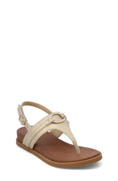 Mia Kids' Little Yenny Slingback Sandal In Gold