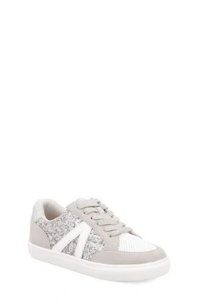Mia Kids' Safron Sneaker In Off White/silver
