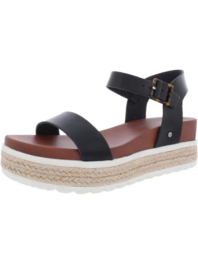 Mia Kiera Womens Wedge Platform Espadrilles In Multi