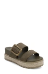 Mia Kika Platform Sandal In Khaki