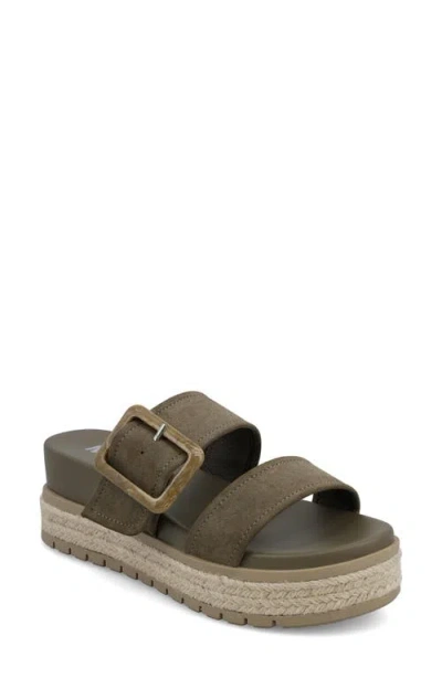 Mia Kika Platform Sandal In Khaki