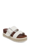 Mia Kika Platform Sandal In White
