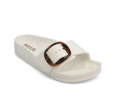 Mia Kimmy Sandal In White