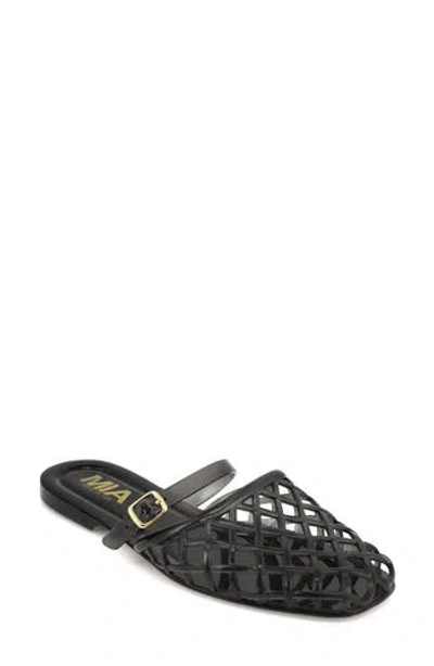 Mia Kiyana Flat In Black