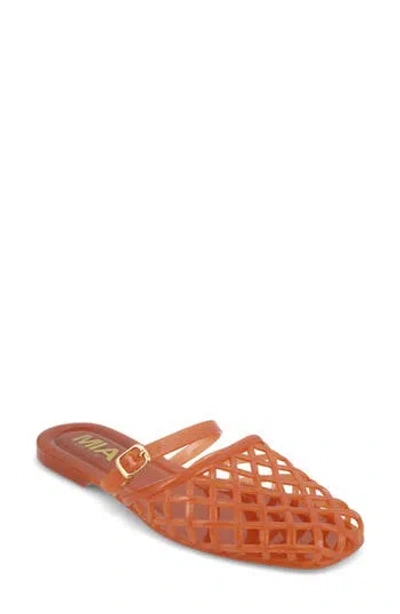 Mia Kiyana Flat In Orange