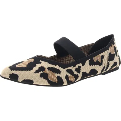 Mia Kylia Womens Pointed Toe Flats Ballet Flats In Multi