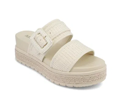 Mia Kylian Espadrille Platform Sandal In Neutral