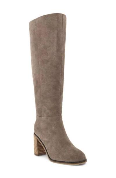 Mia Landen Knee High Boot In Neutral