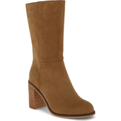 Mia Laurie Knee High Boot In Tan